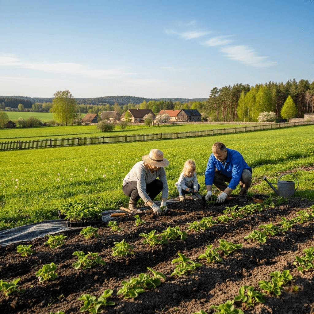 Braškių sodinimas: tikslūs žingsniai gausiam uogų derliui Braškių sodinimas: tikslūs žingsniai gausiam uogų derliui