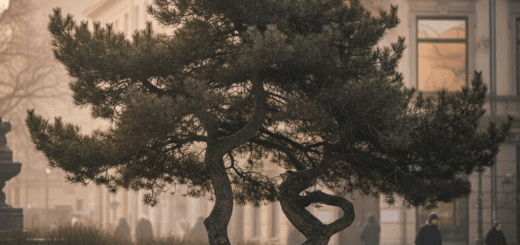 Juodoji pušis (Pinus nigra): Charakteringas spygliuotis, kuris nebijo miesto dulkių ir vėjų