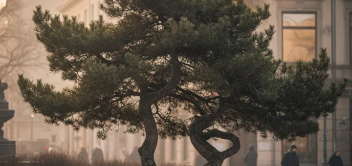 Juodoji pušis (Pinus nigra): Charakteringas spygliuotis, kuris nebijo miesto dulkių ir vėjų