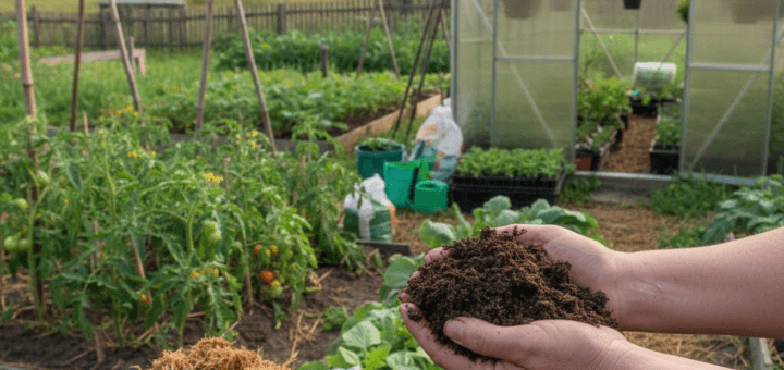 Durpės sode ir šiltnamiuose: kaip pasirinkti ir naudoti šį gamtos turtą derliui didinti