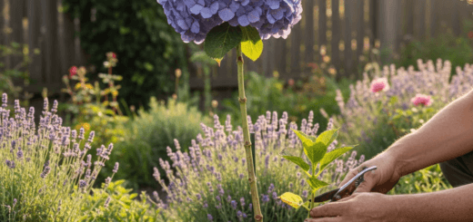Hortenzija ant koto: Elegantiškas sodo akcentas, kurį galite suformuoti patys