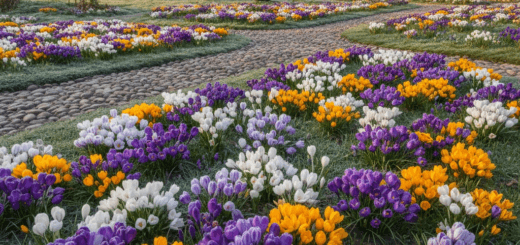 Krokai jūsų sode: spalvų jūra ankstyvą pavasarį ir rudenį