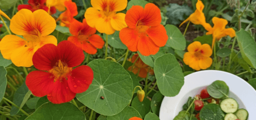 Ryškiosios nasturtos: Sodo sanitarės ir gurmaniškas atradimas jūsų lėkštėje