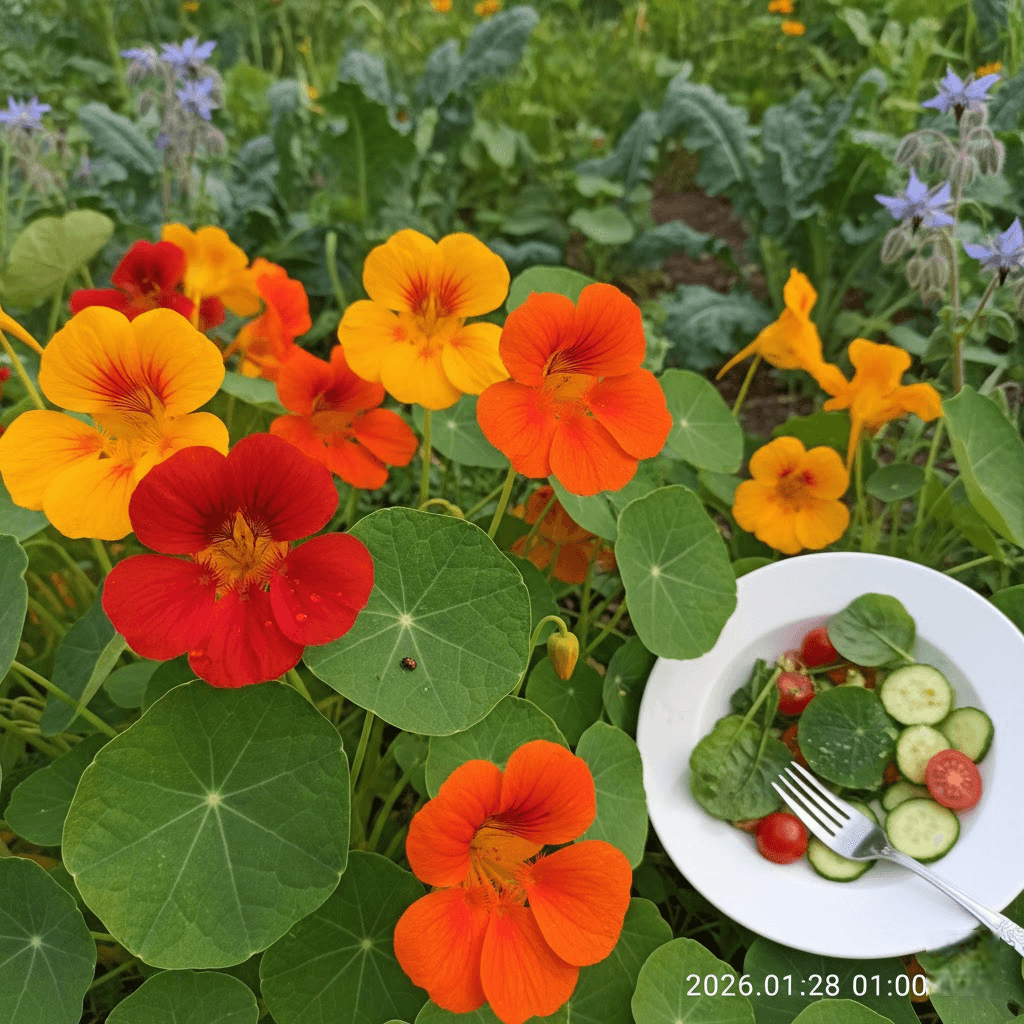 Ryškiosios nasturtos: Sodo sanitarės ir gurmaniškas atradimas jūsų lėkštėje Ryškiosios nasturtos: Sodo sanitarės ir gurmaniškas atradimas jūsų lėkštėje