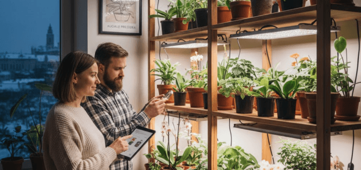 Šviesa Jūsų Džiunglėms: Kaip Išsirinkti ir Naudoti Lempas Augalams