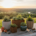 Kaip išsirinkti ilgaamžius lauko vazonus: medžiagos, formos ir dizaino paslaptys