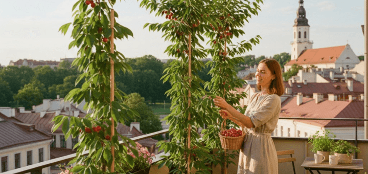 Koloninės trešnės: Sprendimas mažų sklypų šeimininkams ir balkonų entuziastams