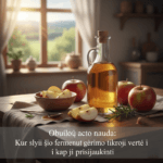Obuolių acto nauda: Kur slypi šio fermentuoto gėrimo tikroji vertė ir kaip jį prisijaukinti?
