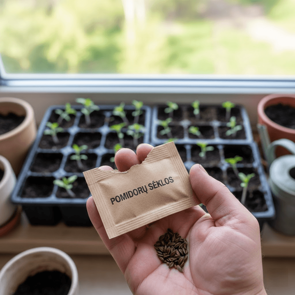 Kiekvieną pavasarį sodininkų širdys pradeda plakti smarkiau. Ant palangių atsiranda vietos daigykloms, o mintyse jau rausta sultingi, saulės sunokinti vaisiai. Tačiau visa ši magija prasideda nuo mažo, atrodytų, nereikšmingo elemento – pomidorų sėklos. Būtent šiame mažame grūdelyje užkoduota sėkmė arba nusivylimas, skonis, spalva ir augalo atsparumas. Nors atrodo, kad nusipirkti sėklų ir jas įterpti į žemę yra paprasta, patyrę daržininkai žino: čia slypi daugybė niuansų, kurie skiria mėgėją nuo tikro meistro.