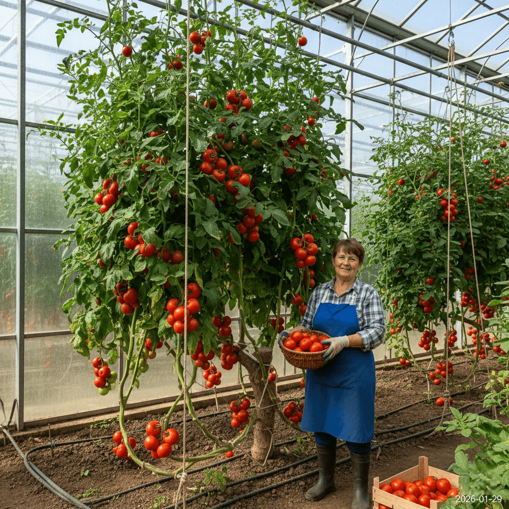 Pomidorų medis: milžiniško derliaus auginimo realybė Lietuvoje