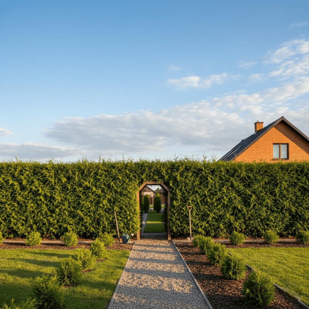 Brabant tujos: Kaip sukurti nepermatomą sieną per rekordiškai trumpą laiką