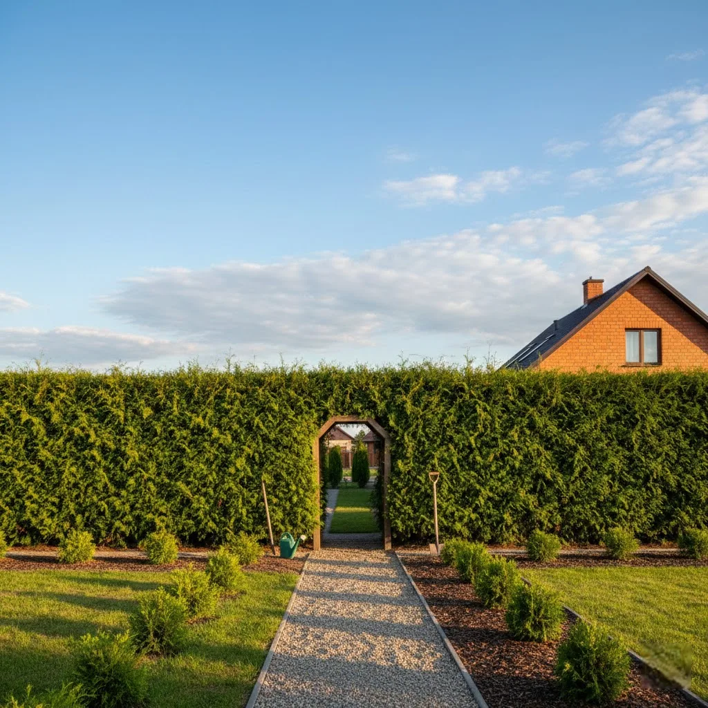 Brabant tujos: Kaip sukurti nepermatomą sieną per rekordiškai trumpą laiką