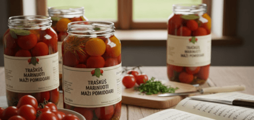 Traškūs marinuoti maži pomidorai: receptai ir gamybos paslaptys