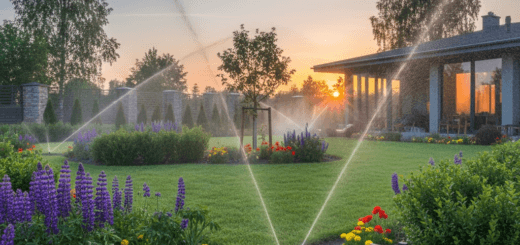 Laistymo sistemos: inžinerija, kuri paverčia sodą žaliuojančia oaze