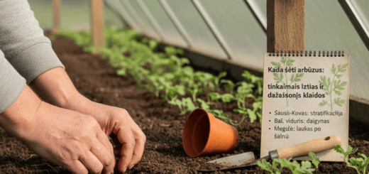 Kada sėti arbūzus: tinkamiausias laikas ir dažniausios klaidos
