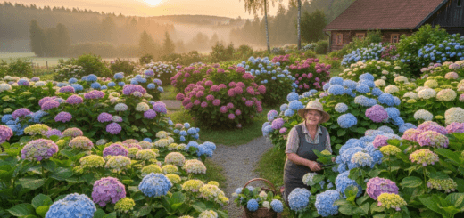 Hortenzijų auginimas: Ilgaamžio grožio ir spalvų paslaptys jūsų sode