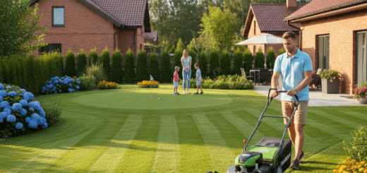 Cilindrinė vejapjovė: Kaip sukurti golfo lauko kokybę savo kieme