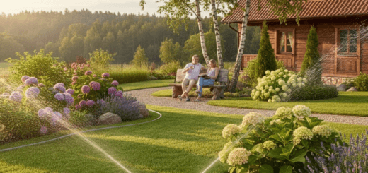 Gardena laistymo sistemos: Sodo inžinerija ir ramybė jūsų kieme