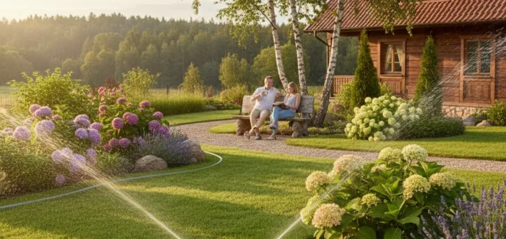 Gardena laistymo sistemos: Sodo inžinerija ir ramybė jūsų kieme