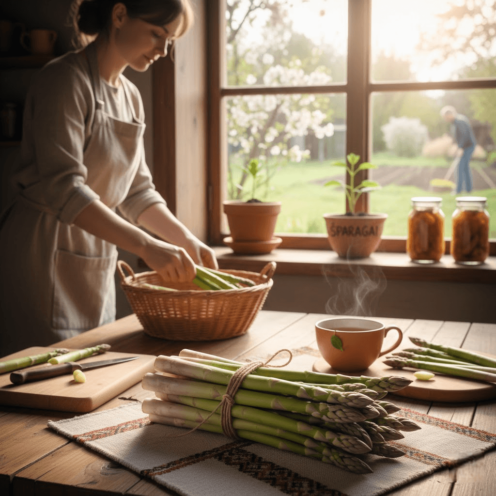 Šparagai: pavasario pranašai, keičiantys lietuvišką virtuvę ir daržininkystės įpročius
