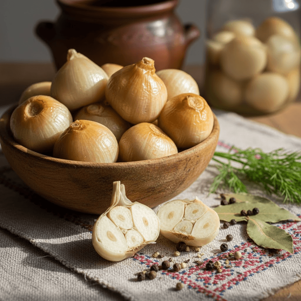 Rauginti česnakai: Traškus sveikatos šaltinis ir gurmaniškas atradimas