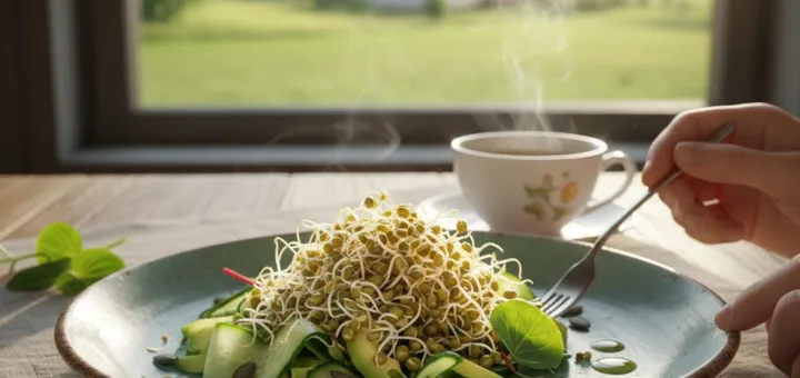 Žalioji Energija Lėkštėje: Kaip Spindulinės Pupuolės Keičia Požiūrį į Sveiką Mitybą