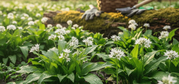 Žaliasis pavasario auksas: miškiniai česnakai, jų nauda ir auginimas namuose