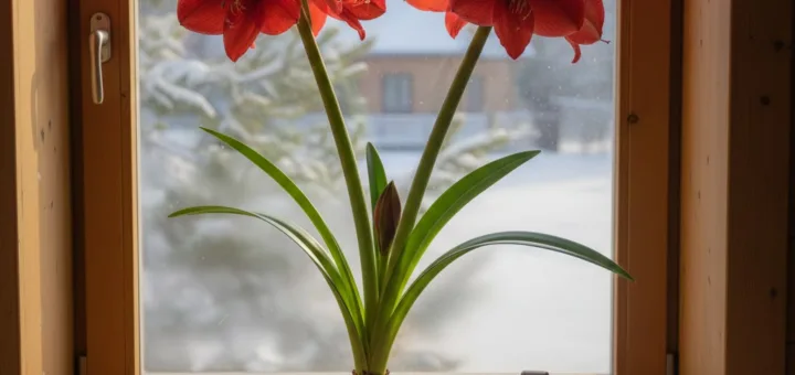 Amarilis: didingas žiemos žiedų triumfas ant jūsų palangės