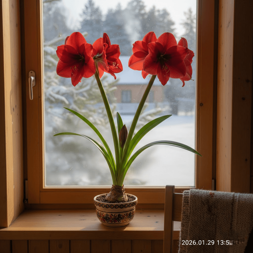 Amarilis: didingas žiemos žiedų triumfas ant jūsų palangės Amarilis: didingas žiemos žiedų triumfas ant jūsų palangės