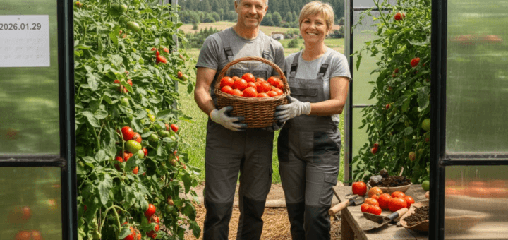 Šiltnamio karaliai: kaip užauginti gausų ir sveiką pomidorų derlių be streso