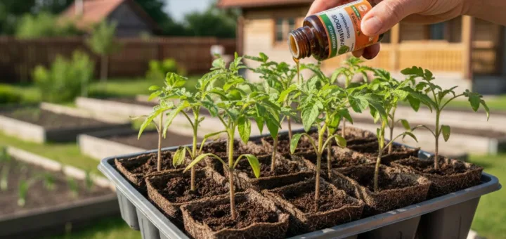 Trąšos pomidorų daigams: kaip išvengti klaidų ir užauginti stiprius augalus