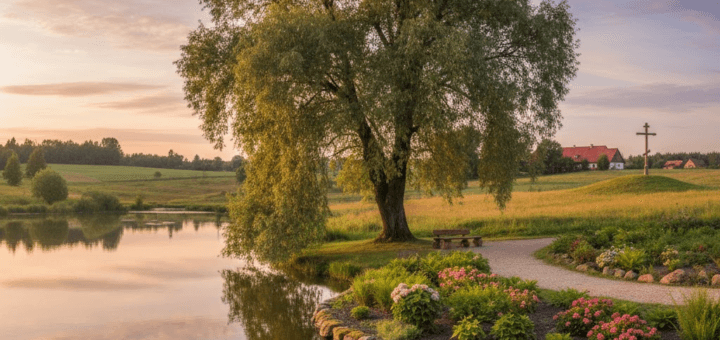 Svyrantis gluosnis: didingas kraštovaizdžio akcentas ar reikli sodo puošmena?