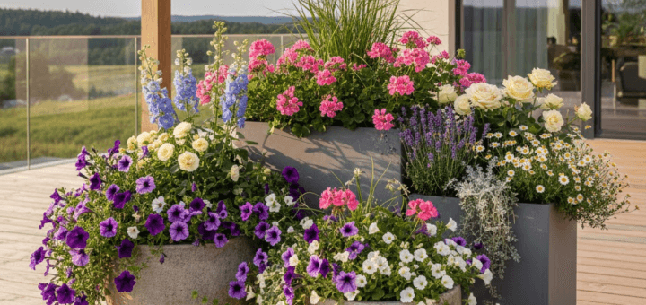 Harmoninga Terasos Estetika: Gėlių Kompozicijos Vazonuose Pagal Profesionalų Taisykles