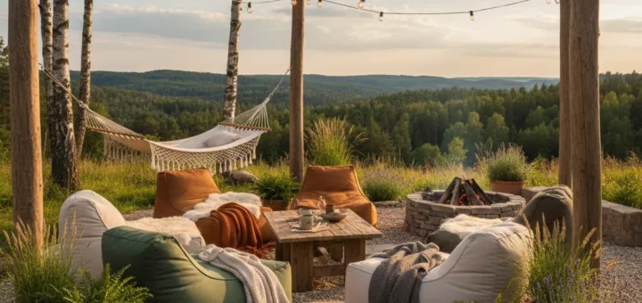 Jaukumas ir natūralumas: Sprendimai jūsų svajonių lauko erdvei