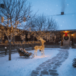 Kiemo magija žiemą: kaip parinkti kalėdines dekoracijas lauke