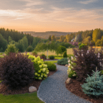 Sodo charakteris: dekoratyviniai krūmai ir medeliai, keičiantys aplinką