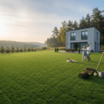 Ruloninė veja: akimirksniu pasikeitęs kiemo vaizdas ir ilgalaikė kokybė