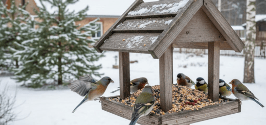 Paukščių lesyklos: kaip teisingai kviesti sparnuočius į savo kiemą