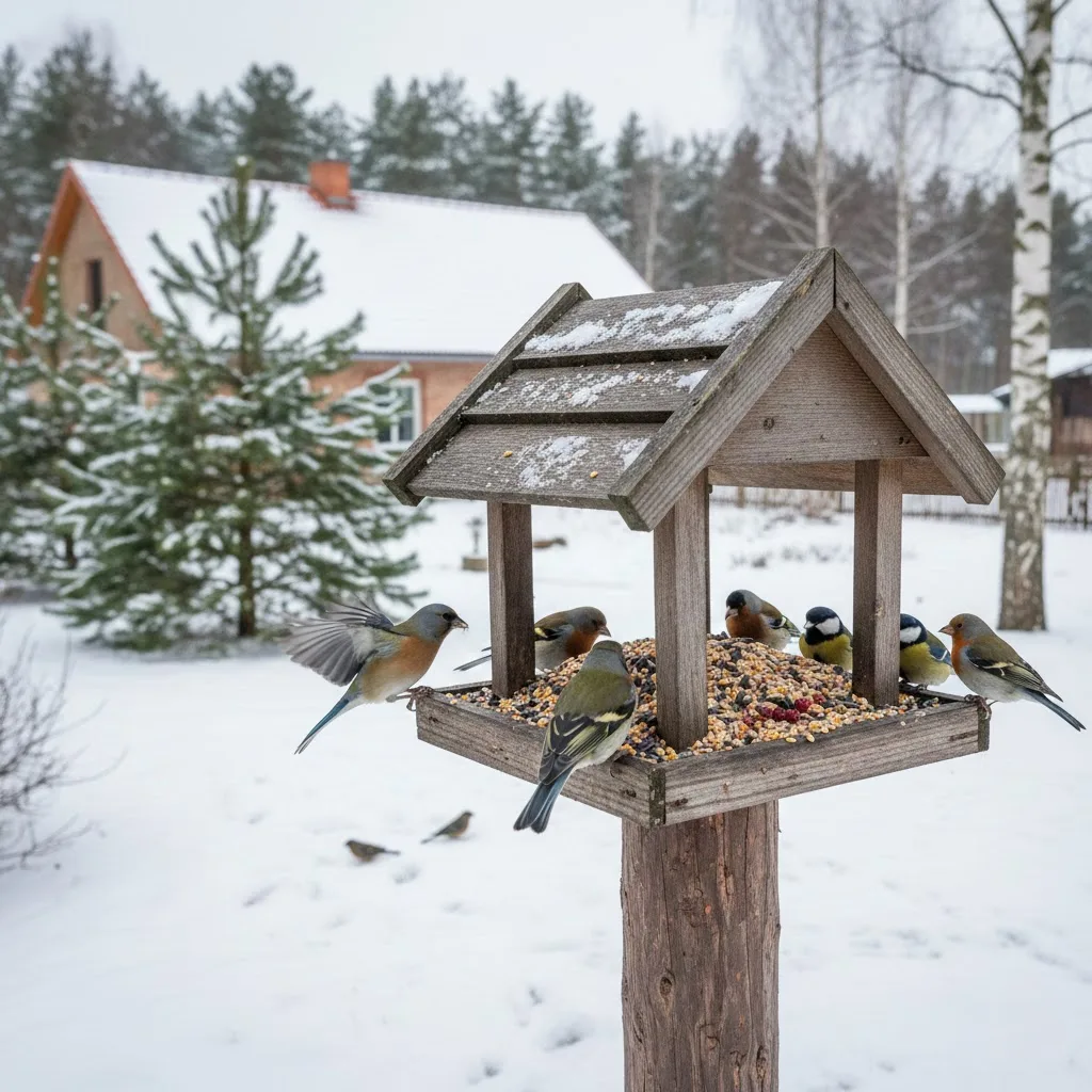Paukščių lesyklos: kaip teisingai kviesti sparnuočius į savo kiemą Paukščių lesyklos: kaip teisingai kviesti sparnuočius į savo kiemą