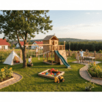 Nuotykių erdvė jūsų kieme: kaip sukuriama tobula vaikystės zona