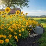 Geltonos gėlės: Saulės spinduliai jūsų gėlyne ir jų priežiūra