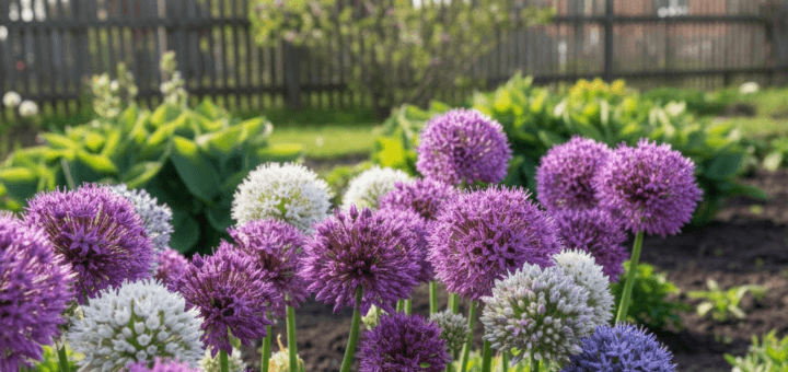 Dekoratyviniai česnakai: kada sodinti, kad pavasarį gėlynas sprogtų spalvomis