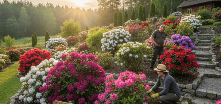 Rododendrų auginimas: Sėkmės strategija jūsų kieme