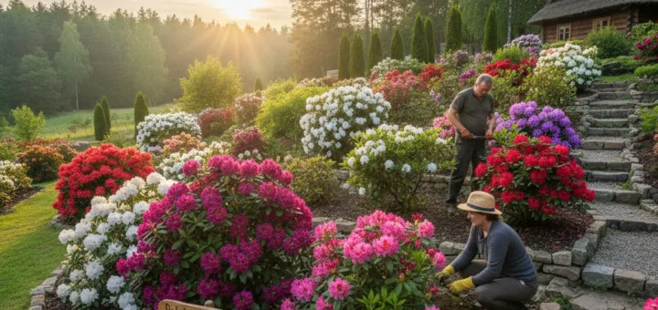 Rododendrų auginimas: Sėkmės strategija jūsų kieme