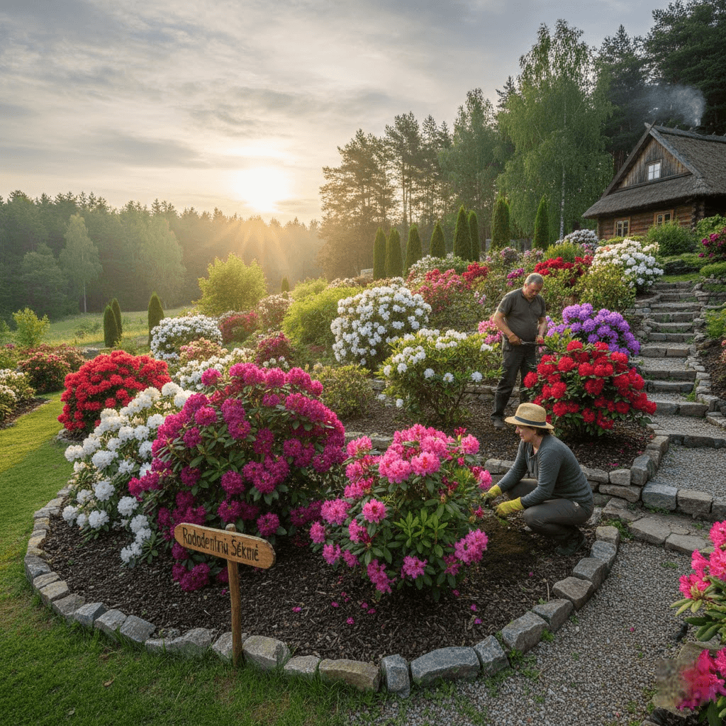 Rododendrų auginimas: Sėkmės strategija jūsų kieme