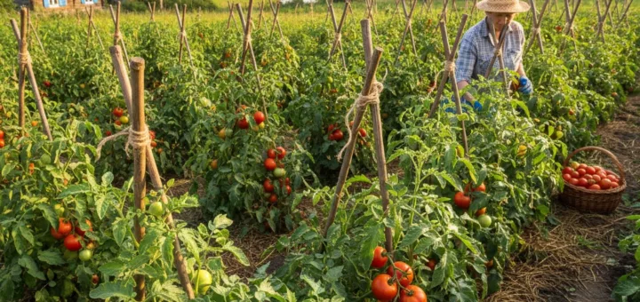 Lauko pomidorai: gausus ir aromatingas derlius be šiltnamio stogo