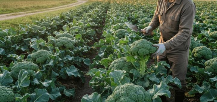 Brokolių auginimas: Kaip sulaukti gausaus ir traškaus derliaus be streso