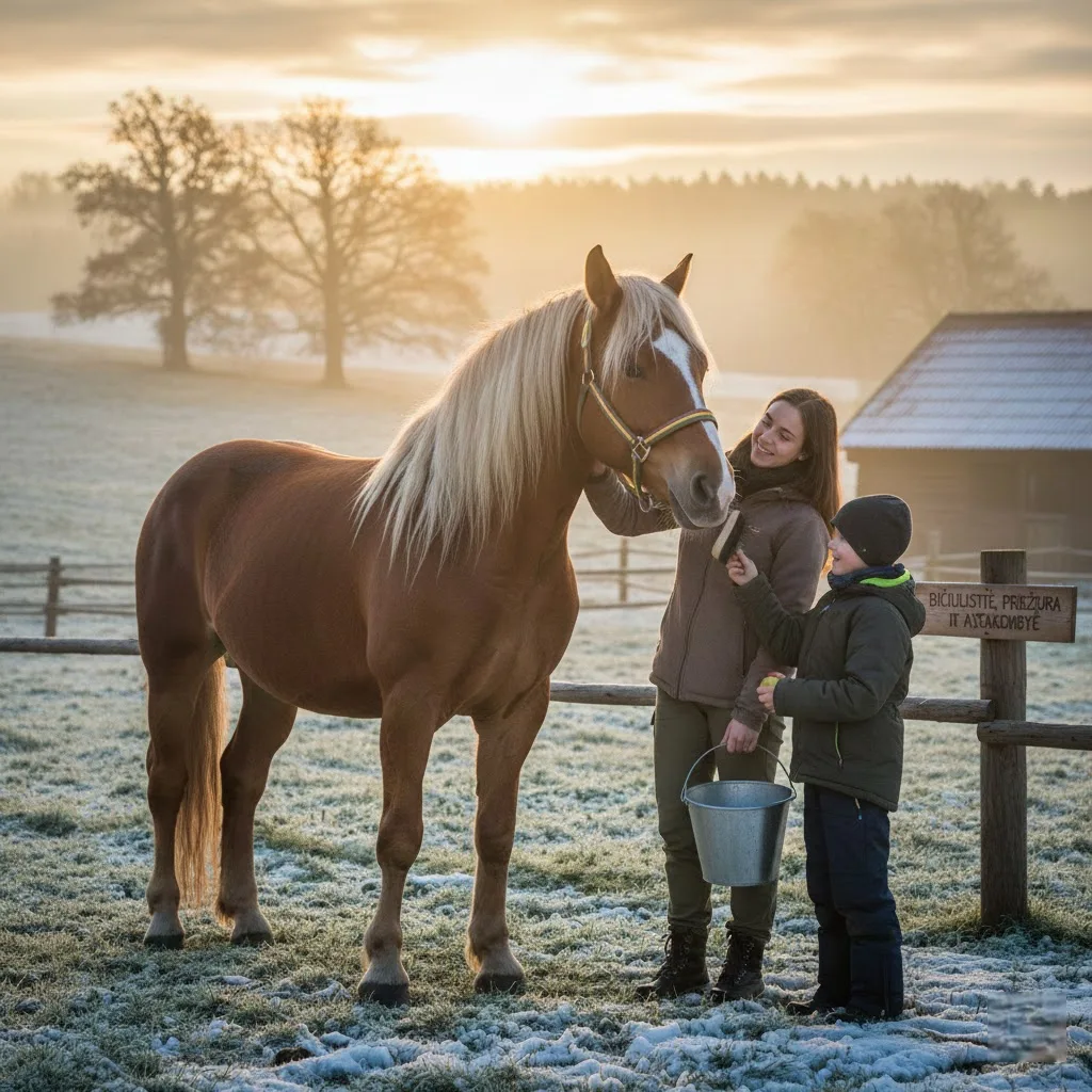 Didingas arklys: bičiulystė, priežiūra ir atsakomybė