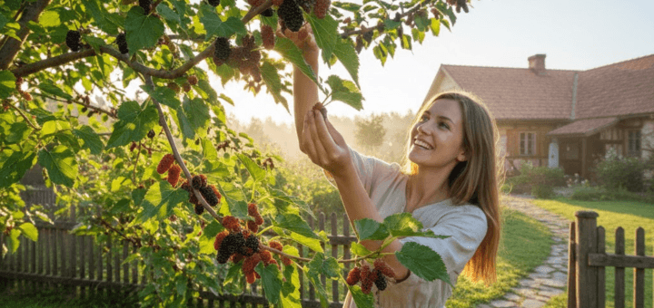 Šilkmedis: egzotiškas sodo karalius, kurį pamilsite iš pirmo žvilgsnio