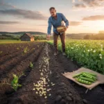 Žirnių sėjos strategija: Kaip ir kada sėti, kad ankštys lūžtų nuo derliaus